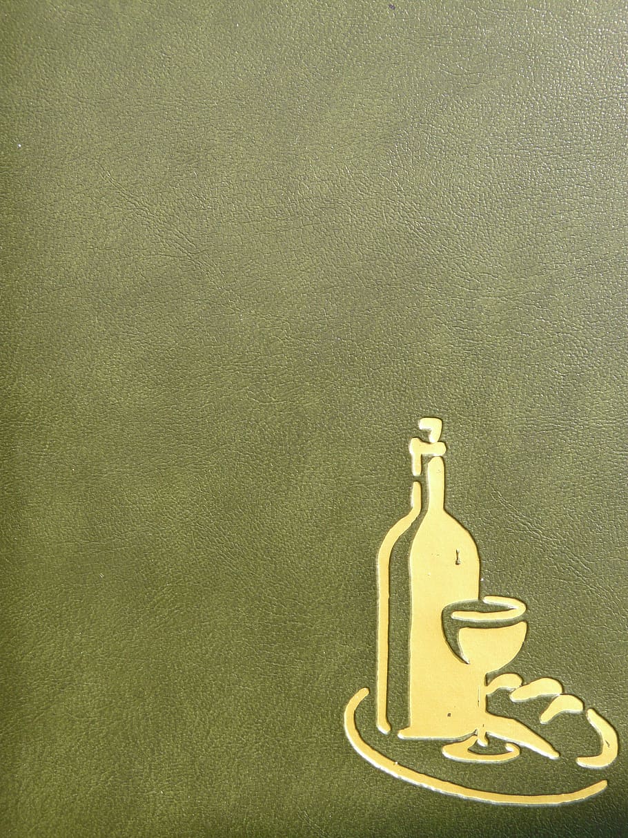 wine glass and cup sticker, wine list, menu, map, alcohol, bottle HD wallpaper