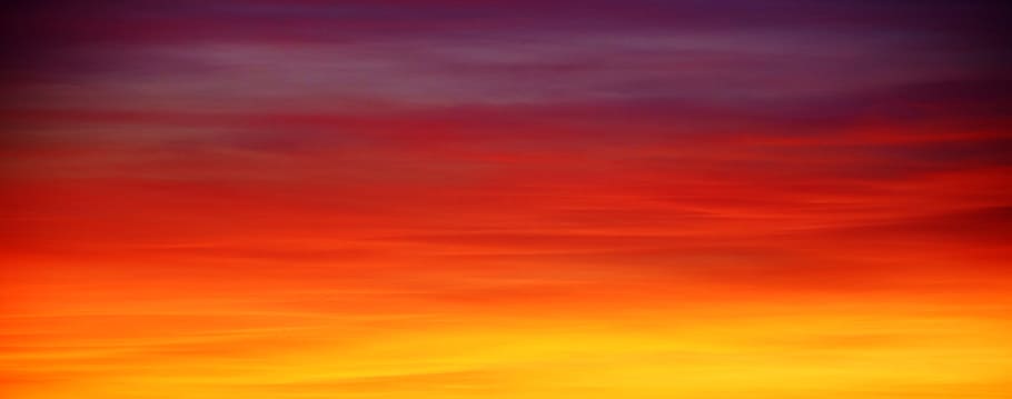 sunset illustration, background, art, wallpaper, panorama, texture, HD wallpaper