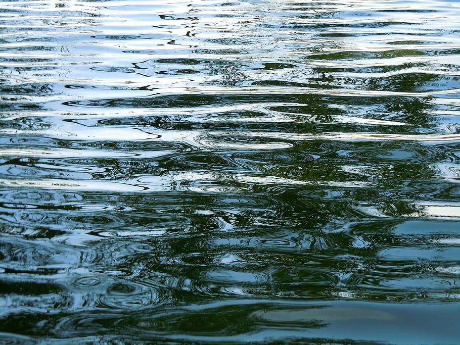 water, reflections, rippled, waterfront, full frame, no people HD wallpaper
