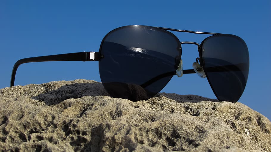 Sunglasses, Summer, Sun, Sun, Style, blue, no people, clear sky HD wallpaper