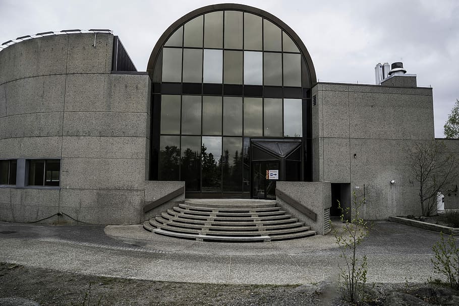 Prince of Wales Northern Heritage Center architecture in Yellowknife HD wallpaper