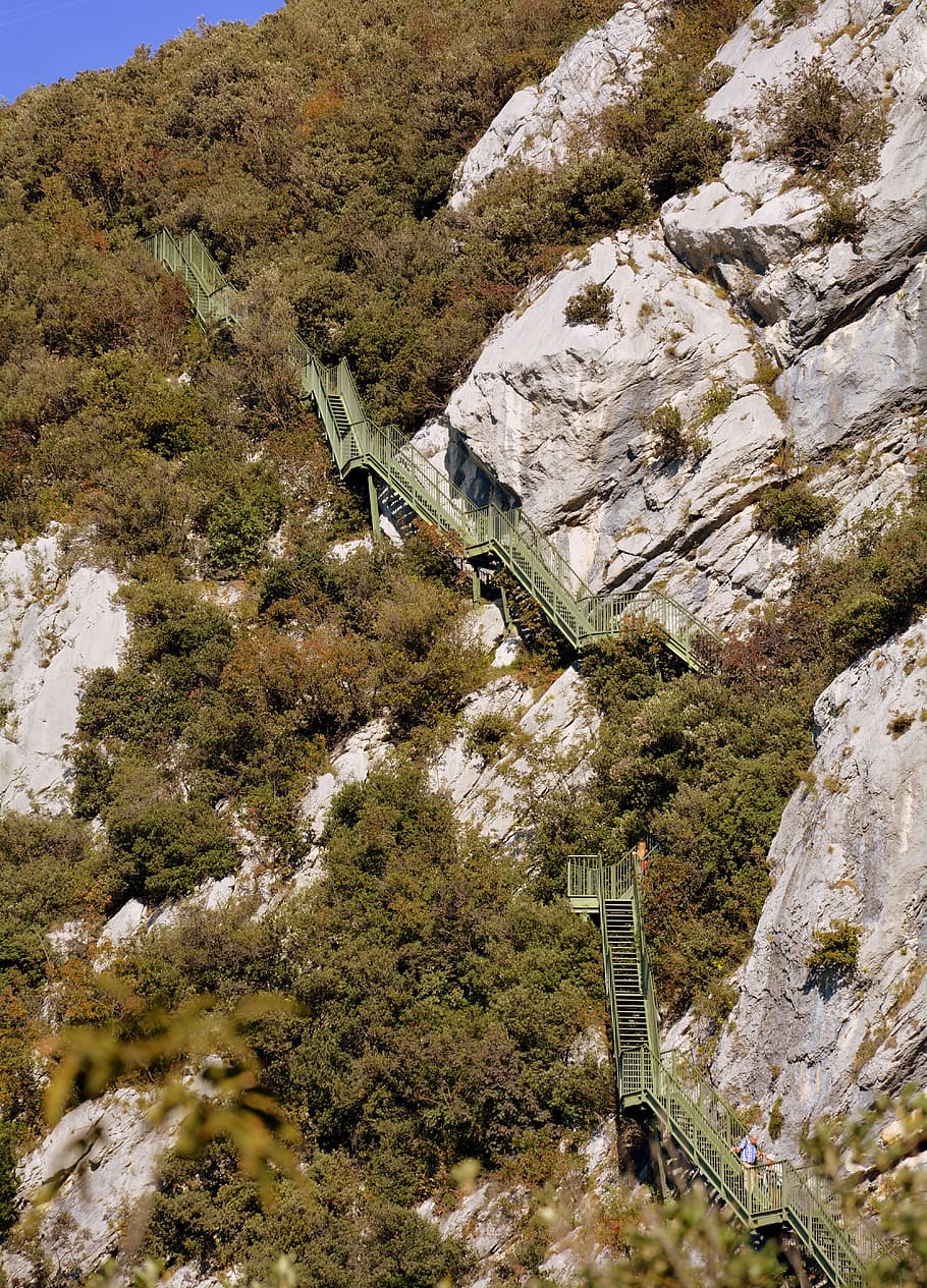 scale, mountain, excursion, sky, rock, busatte, trail, italy HD wallpaper