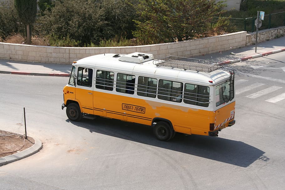 transportation, transporting children, van, school, vehicle HD wallpaper