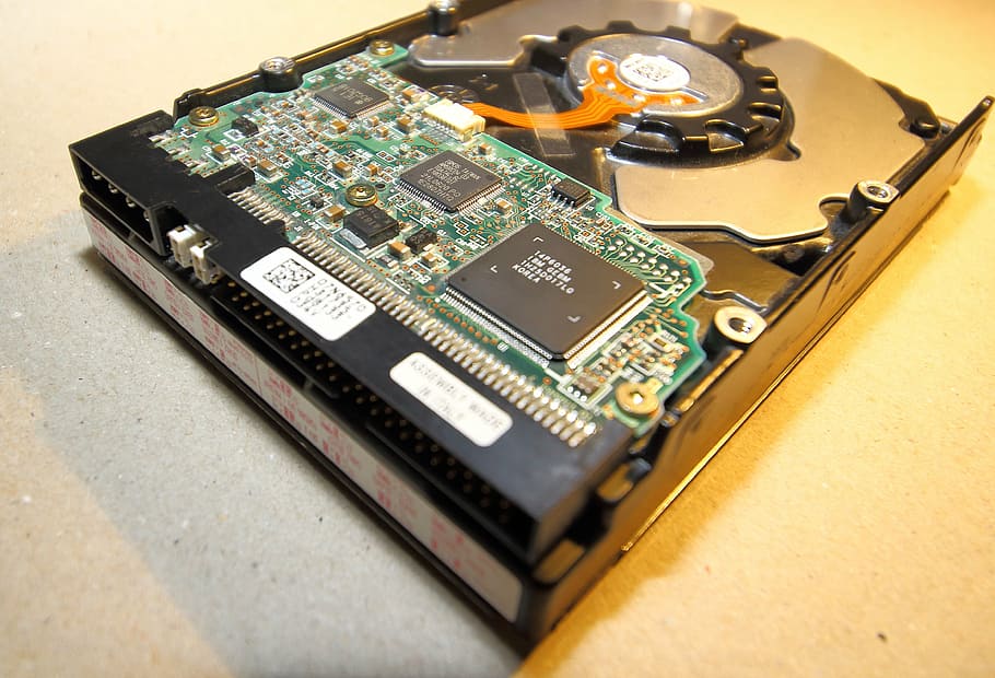 hard drive, computer, hardware, data store, technology, component HD wallpaper