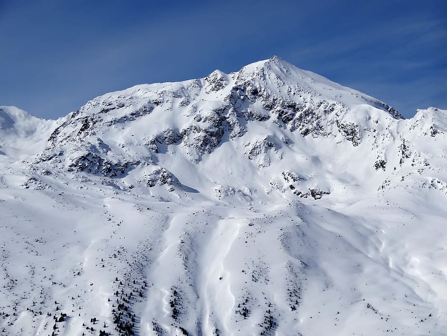 Mountains, Snow, Winter, Austria, Alp, alpine, great, rock HD wallpaper