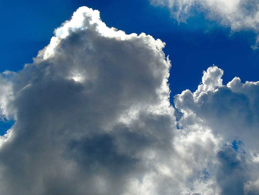 clouds, cloudy, cloudiness, hidden, ray of light, apparently HD wallpaper