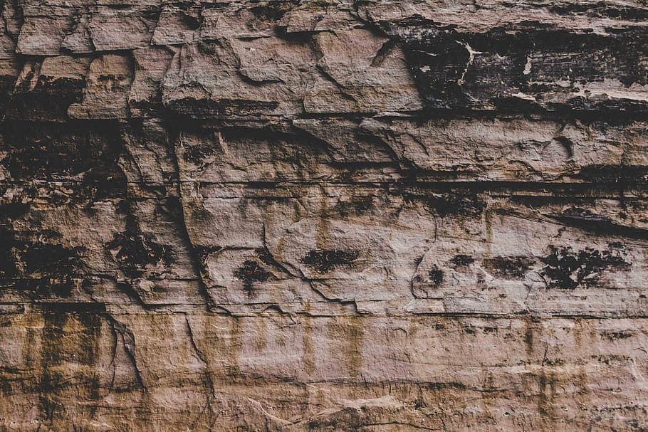 architectural photo of brown wall, photography of rock formation HD wallpaper