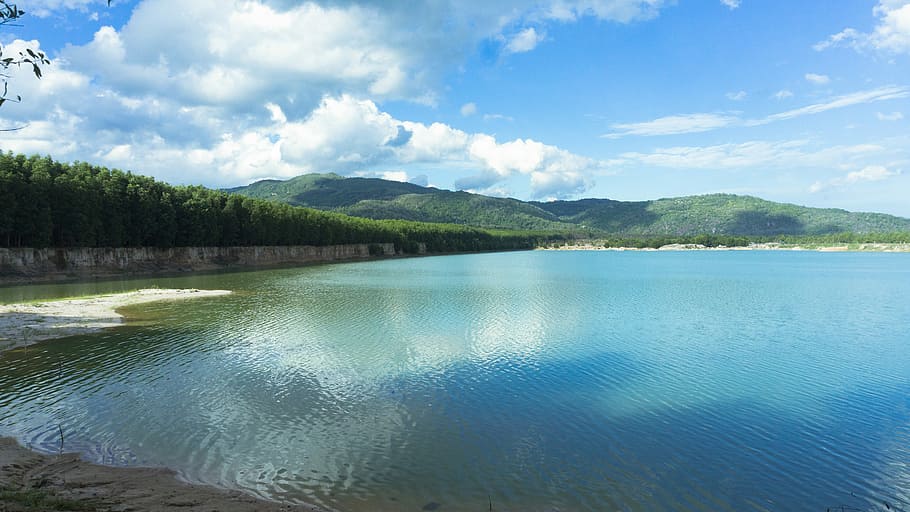Landscape, Blue, Sky, Blue, Sky, Blue Sky, Nature, beautiful landscape HD wallpaper