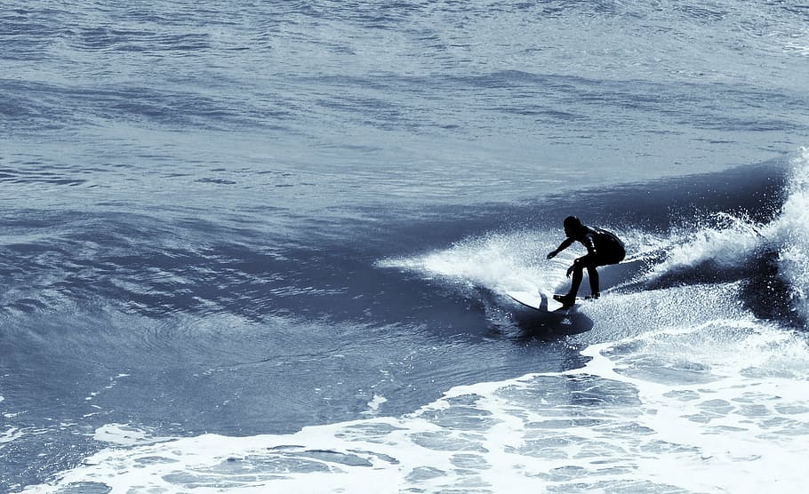 surfing, waves, ocean, water, beach, sea, summer, tropical HD wallpaper