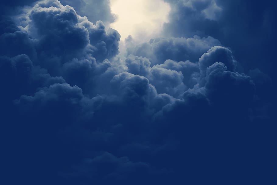 light, nature, sky, clouds, atmosphere, blue, cloudscape, cloudy HD wallpaper