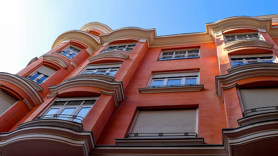 spain, madrid, building, architecture, facade, building exterior HD wallpaper