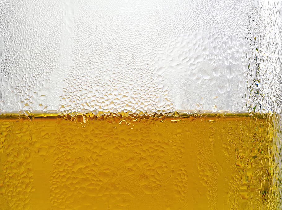 beer, the drink, refreshment, brewery, a pint, glass, frozen HD wallpaper