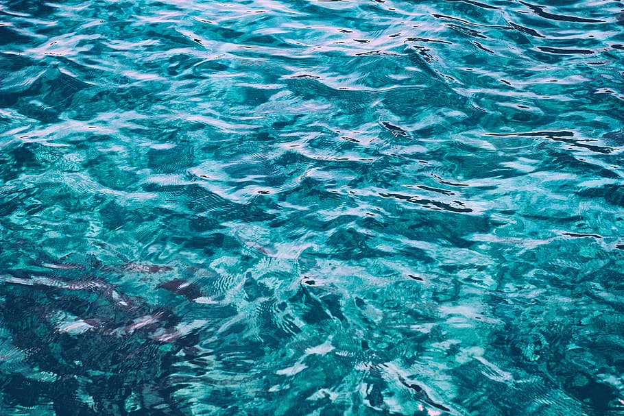 body of water, ocean, sea, texture, nature, blue, summer, pattern HD wallpaper