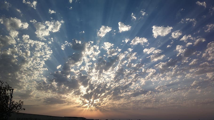 Solar, Cloud, Sunset, Nature, sky, beauty in nature, scenics HD wallpaper