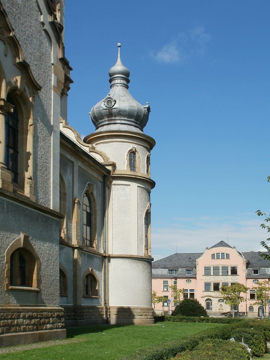 church, protestant, hockenheim, building, religion, architecture, HD wallpaper