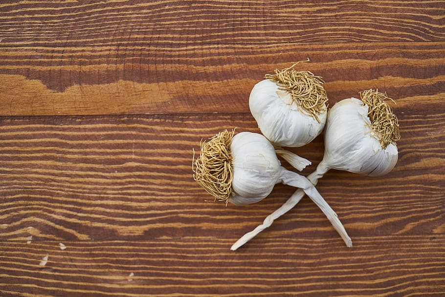 garlic, scented, vegetable, white, food, kitchen, health, healthy eating HD wallpaper