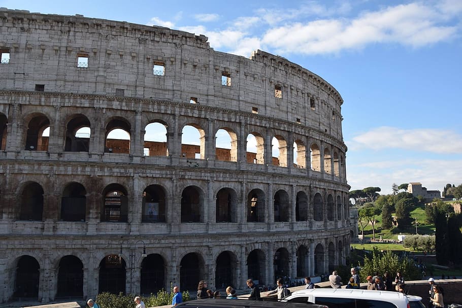 rome, coliseum, italy, history, architecture, building exterior HD wallpaper