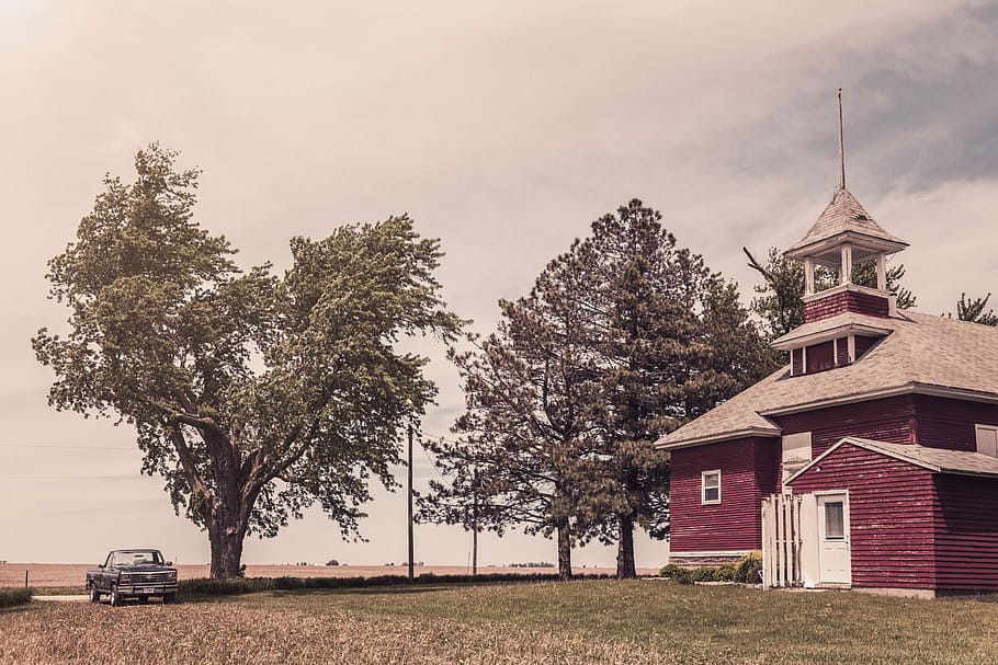 House, sky, new, tree, building exterior, built structure, architecture HD wallpaper