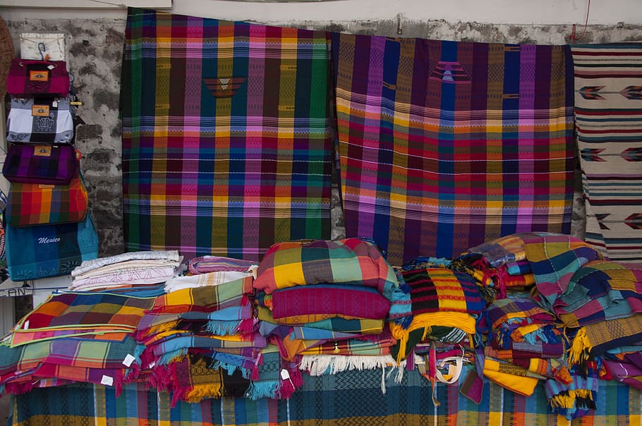 tissue, mexico, loom, multi colored, textile, no people, pattern HD wallpaper