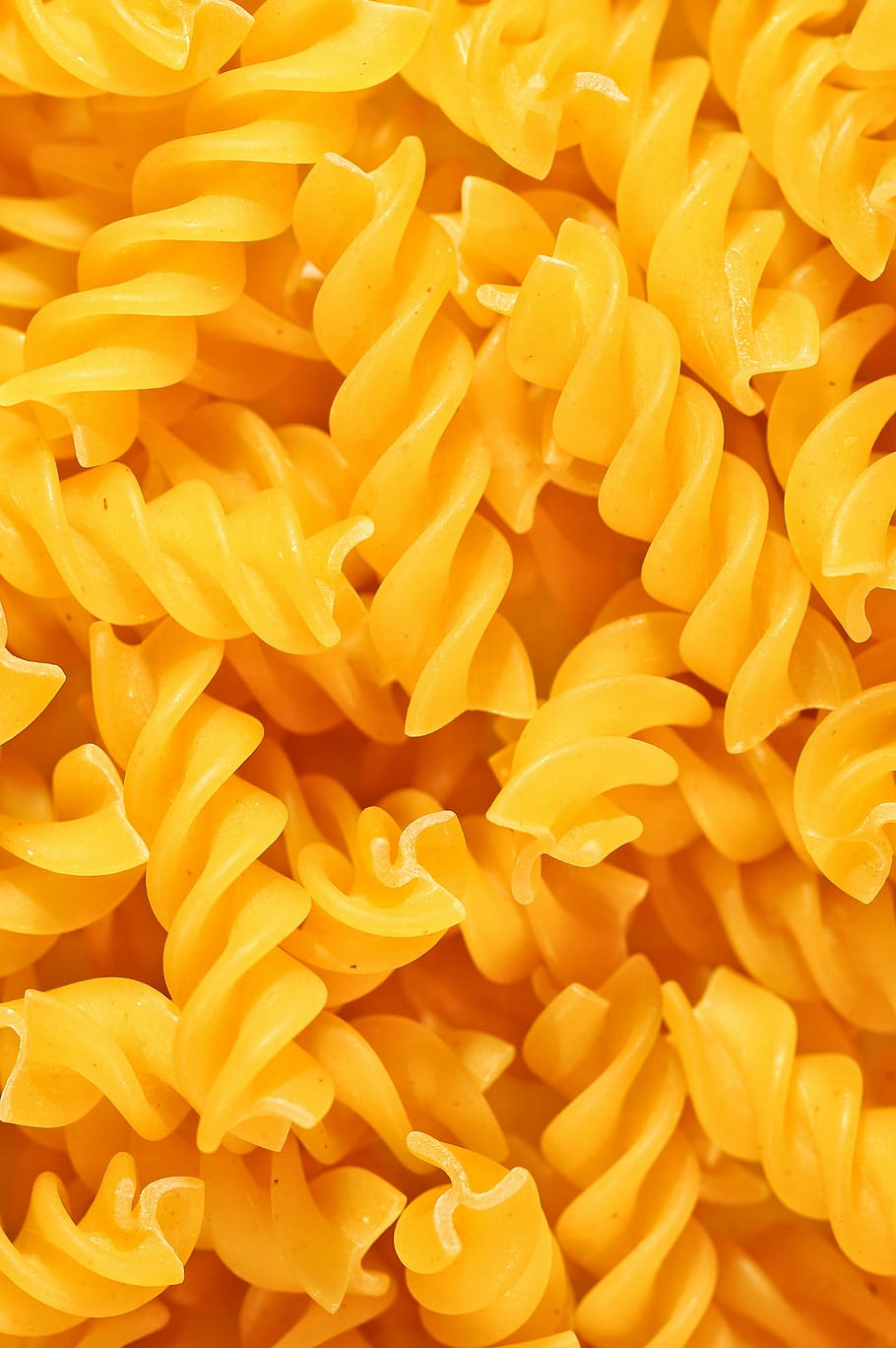 pasta, fusilli, texture, color, the framework, full frame, backgrounds, HD wallpaper