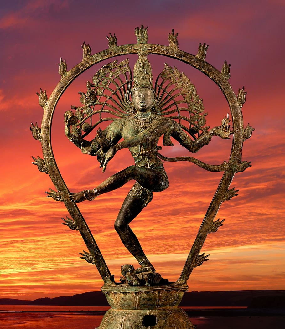 Hindu God figurine, shiva, goddess, deity, india, indian, hinduism, HD wallpaper