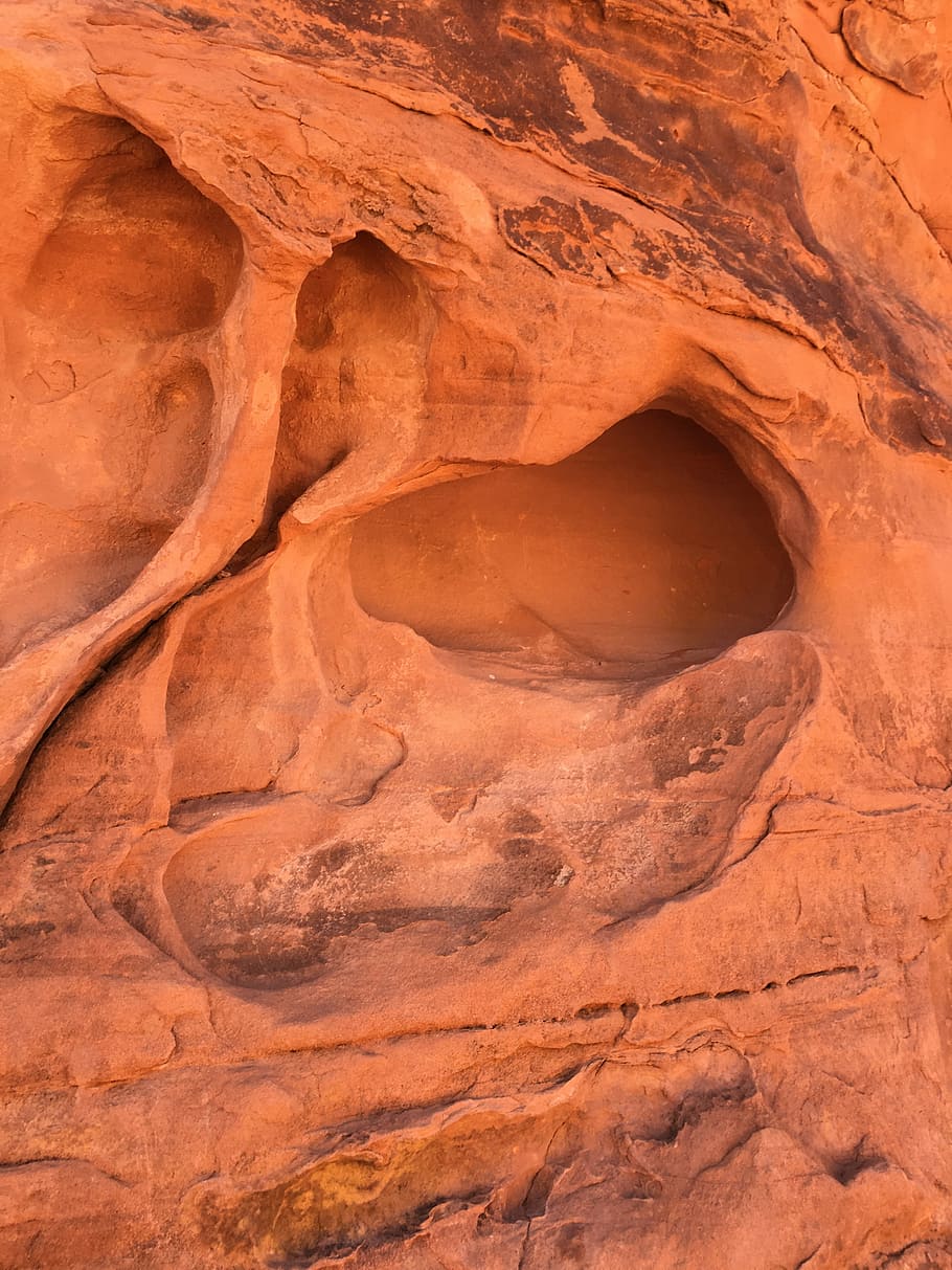 Red, Rock, Nature, geology, rock - object, rock formation, canyon HD wallpaper