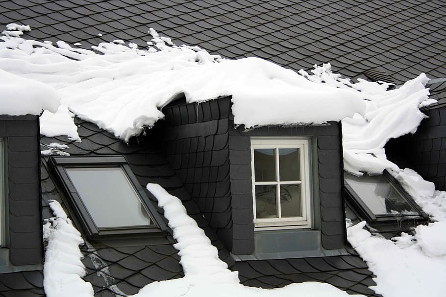 Winter, Snow, Wintry, building exterior, cold temperature, house HD wallpaper