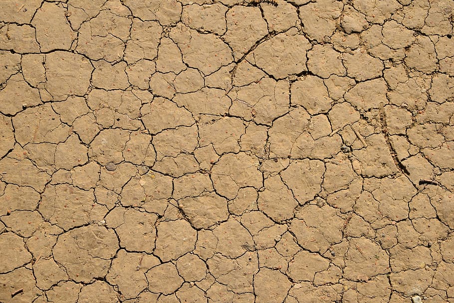 dry brown soil, earth, ground, texture, surface, dirt, land, nature, HD wallpaper
