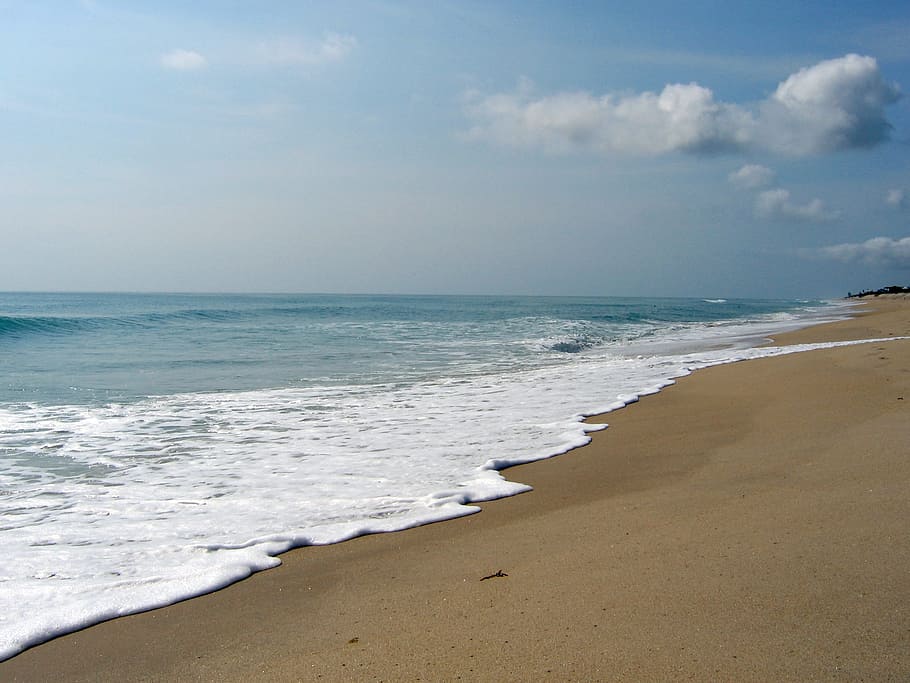 Beach, Florida, Ocean, Vacation, sky, outdoor, sand, tropical HD wallpaper