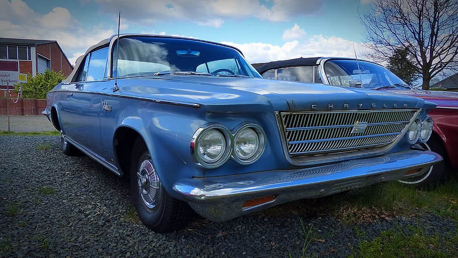 Auto, Oldtimer, Chrysler, Automotive, classic, car, transportation HD wallpaper