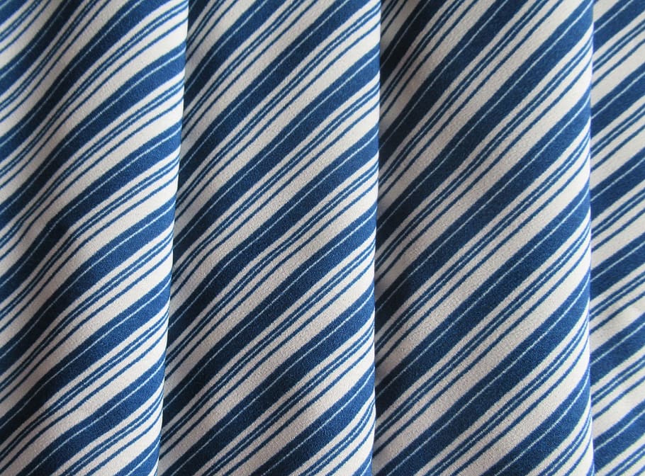 textile, striped, blue, backgrounds, pattern, full frame, no people HD wallpaper