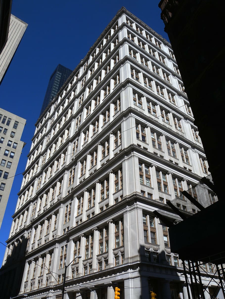 broadway, sunny, building, architecture, european, house, high HD wallpaper