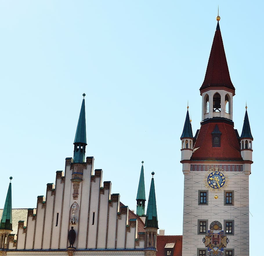 munich, toy museum, marienplatz, built structure, architecture, HD wallpaper