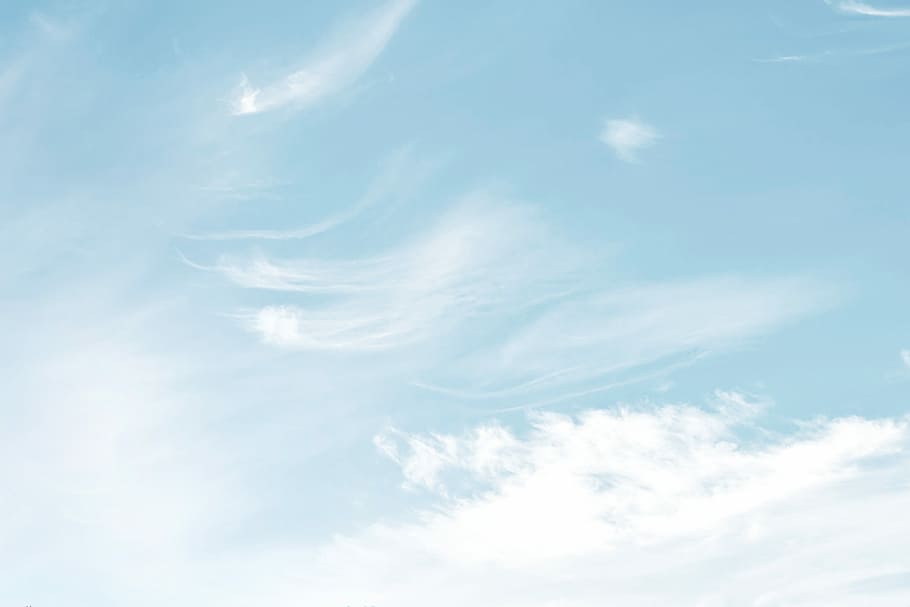 clear sky, Clouds, Spring, Serene, spring clouds, blue sky HD wallpaper