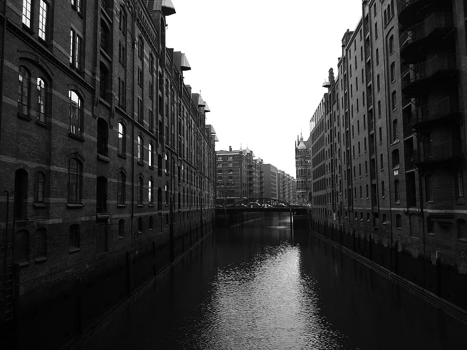 architecture, city, water, built structure, building exterior HD wallpaper