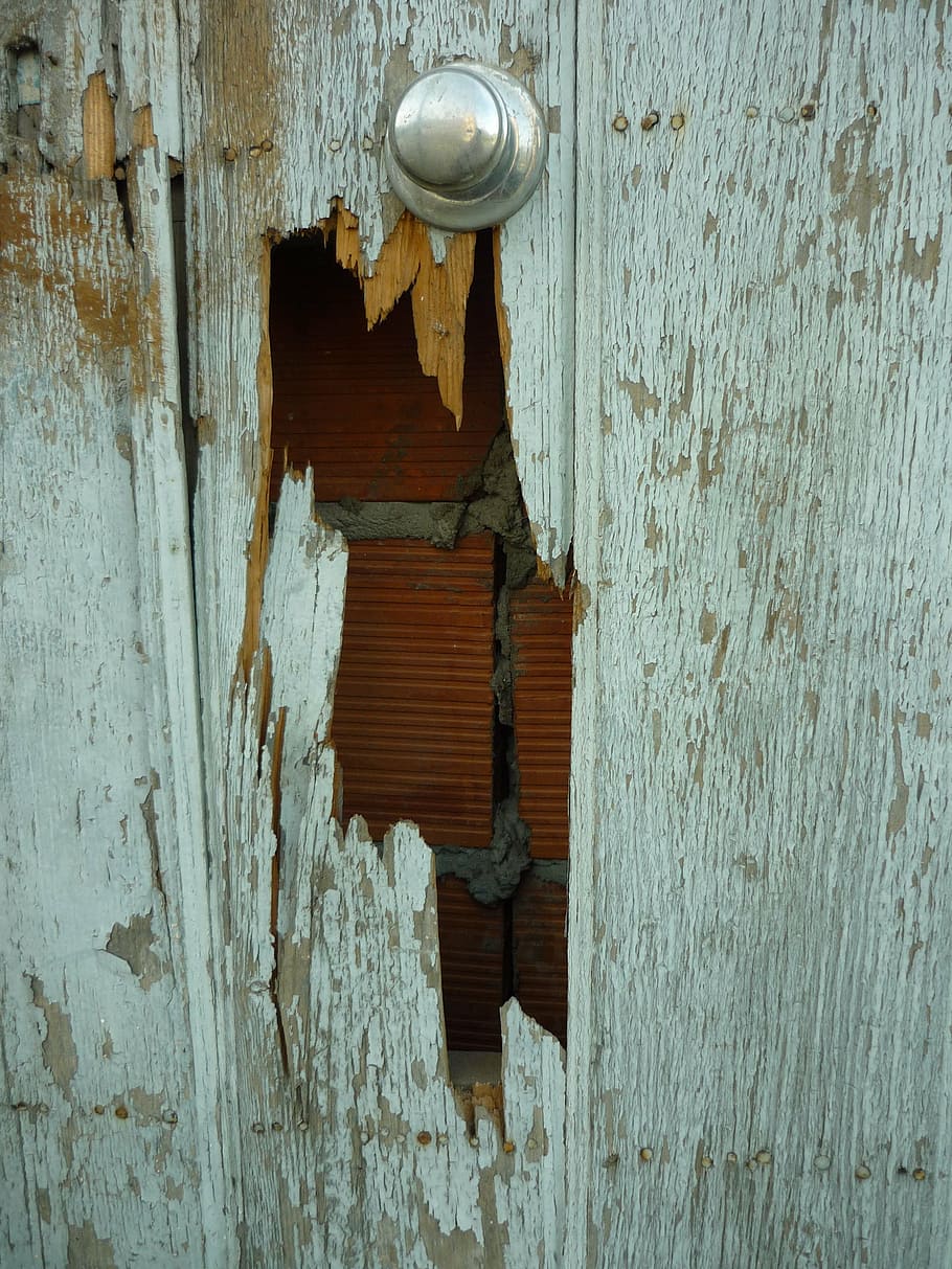 eviction, closed, broken, wood, old, input, brick, inaccessible HD wallpaper