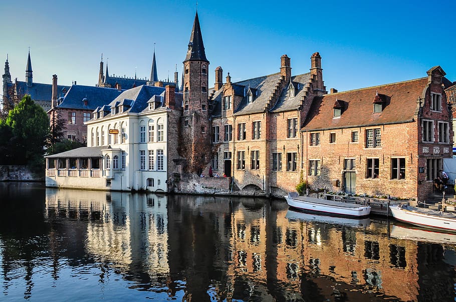 architecture, river, old, city, building, building exterior HD wallpaper