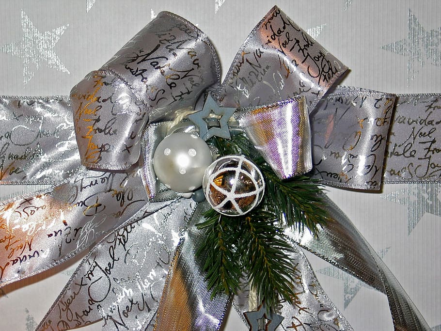 loop, christmas, gift, decoration, packaging, packed, gift tape HD wallpaper