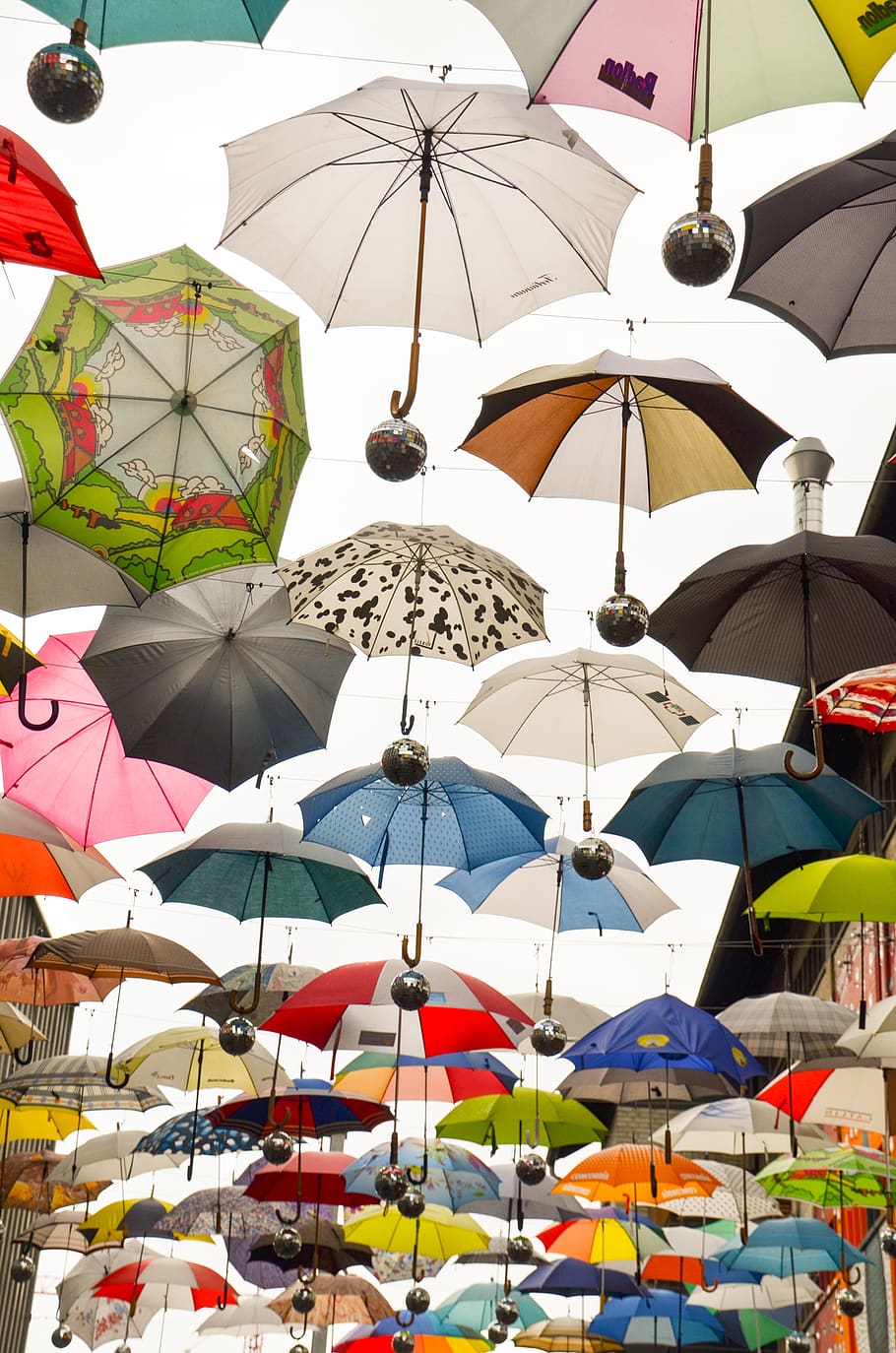umbrella, protection, screens, rainy weather, awning, april weather, HD wallpaper
