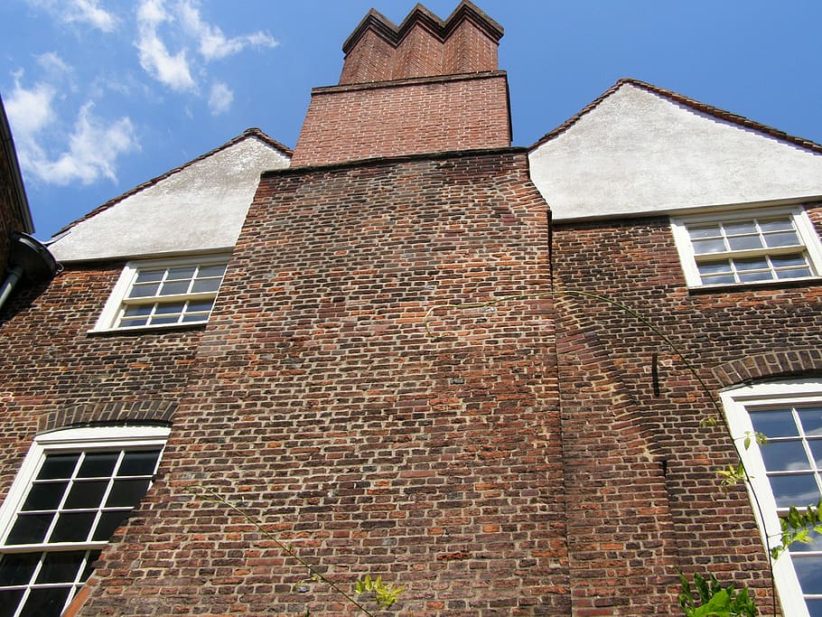 Brick, House, Residential, Construction, residence, estate HD wallpaper