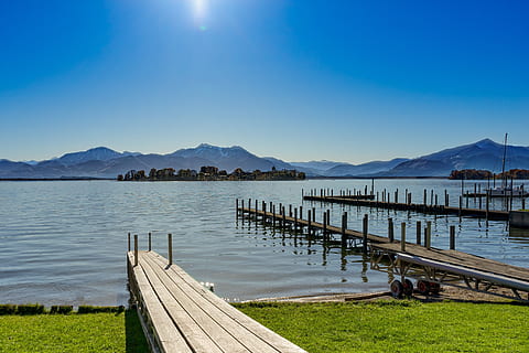 Alpine, Bavaria, Mountains, View, chiemgau, chiemsee, woman chiemsee HD wallpaper