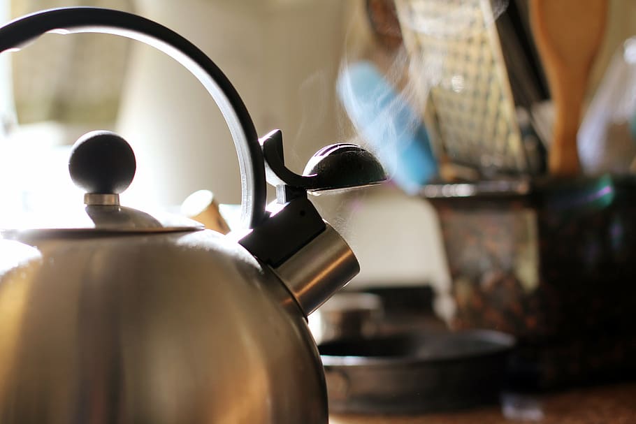 kitchen, infusion, fire, household equipment, close-up, food and drink HD wallpaper