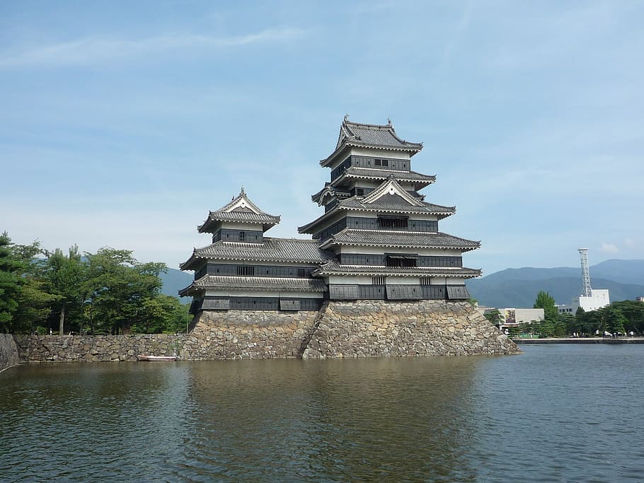 matsumoto castle, building, nagano, asia, architecture, famous Place, HD wallpaper