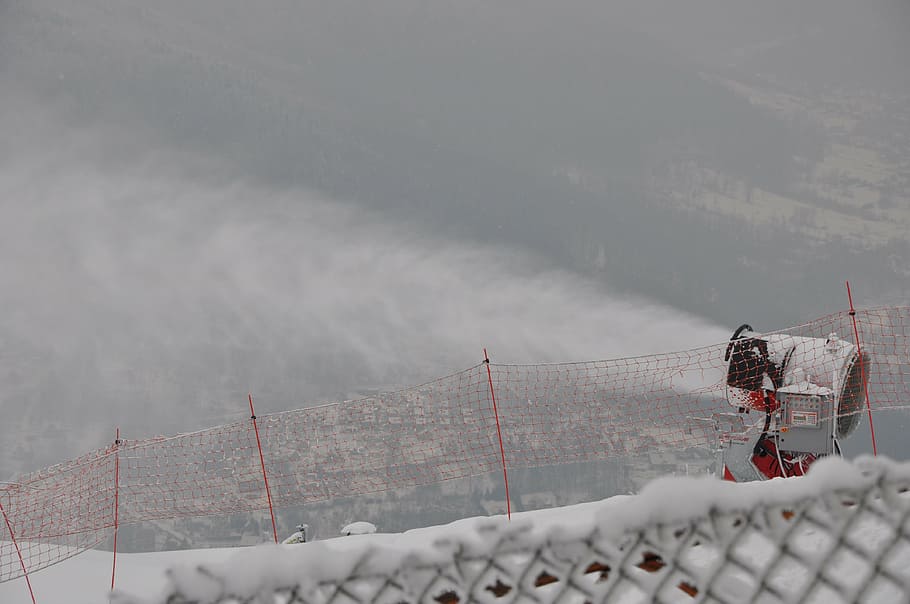 winter, mountains, stok, snow, white, cold temperature, sport HD wallpaper