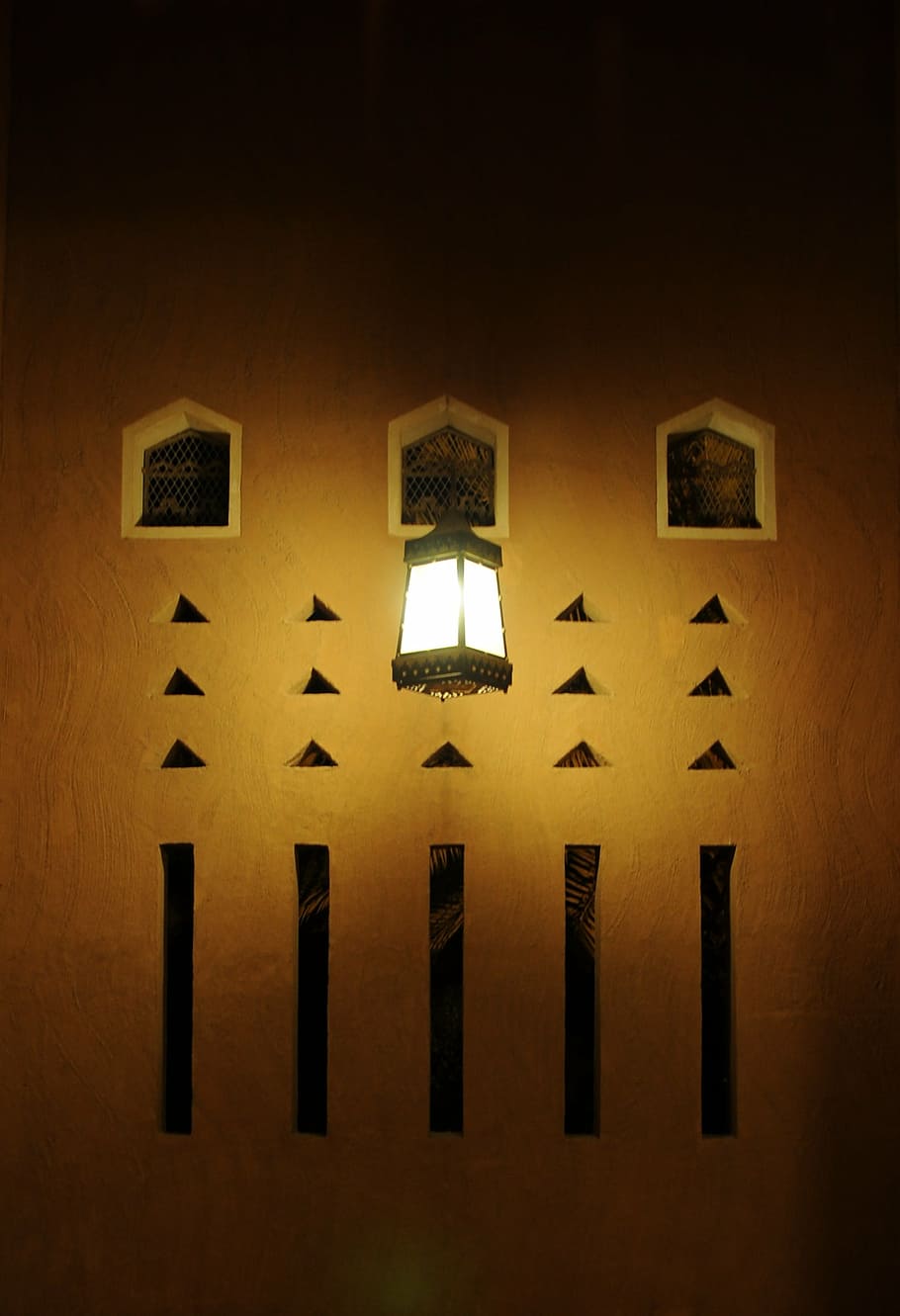 mud, old, saudi arabia, traditional, mud house, light, dark, HD wallpaper