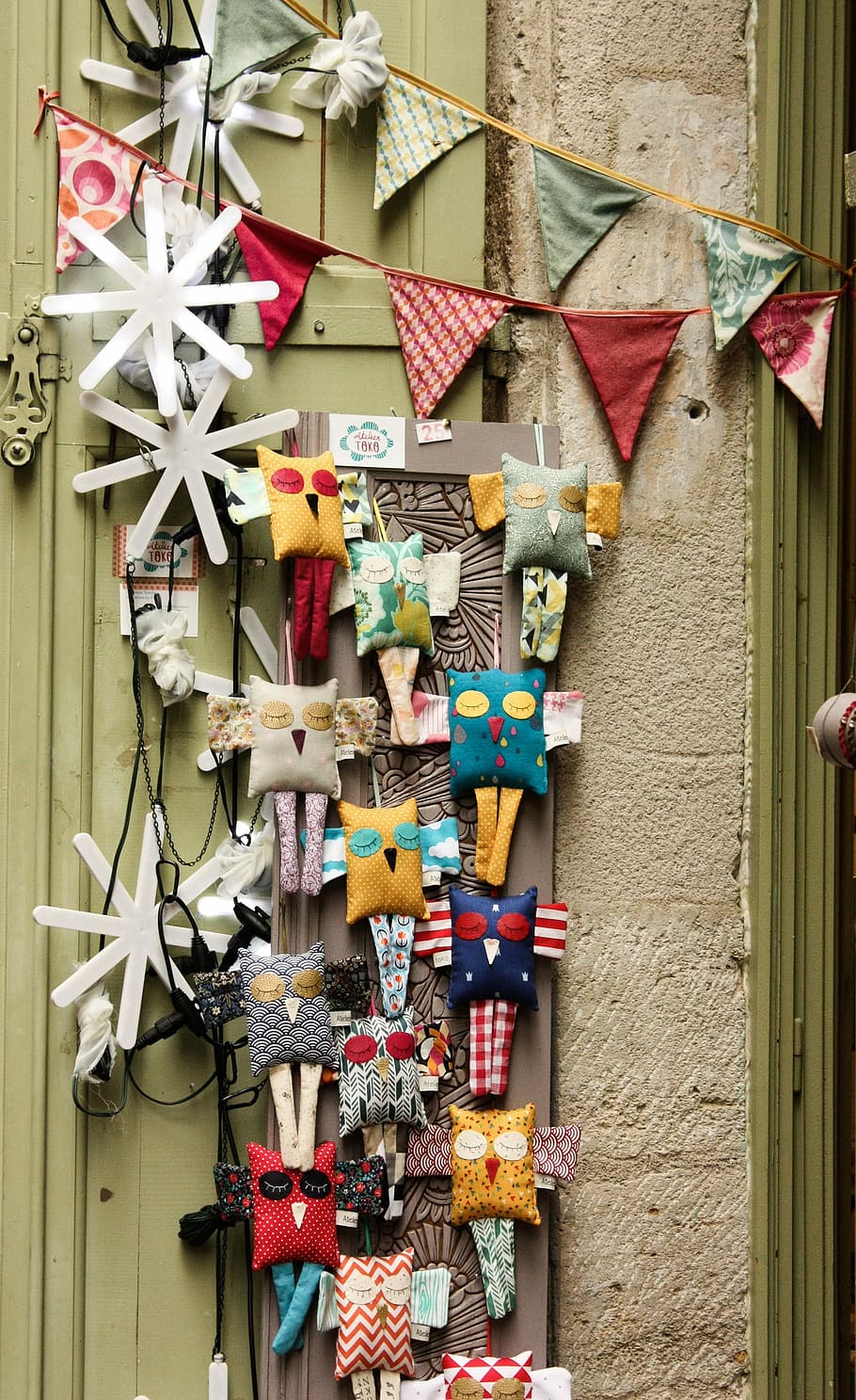 Toys, Front, Detail, multi colored, day, hanging, no people HD wallpaper