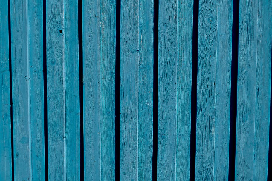 blue, wood, wooden wall, wooden panels, background, boardwalk, HD wallpaper