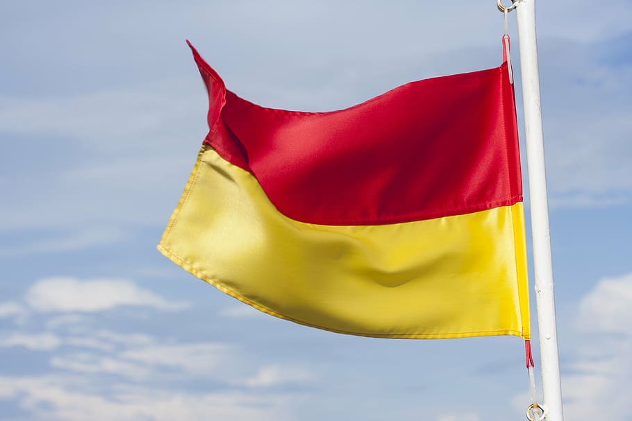 flag, yellow, red, spain, europe, wind, dom, independence, galatasaray HD wallpaper