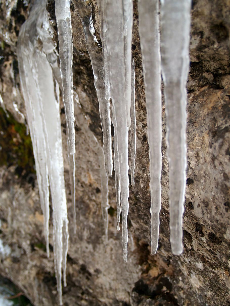 ice, winter, snow, cold temperature, frozen, icicle, no people HD wallpaper