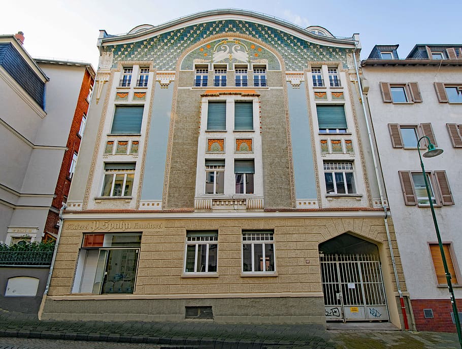 darmstadt, hesse, germany, bessungen, building, old building, HD wallpaper